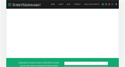 Desktop Screenshot of bobbymarhamat.com